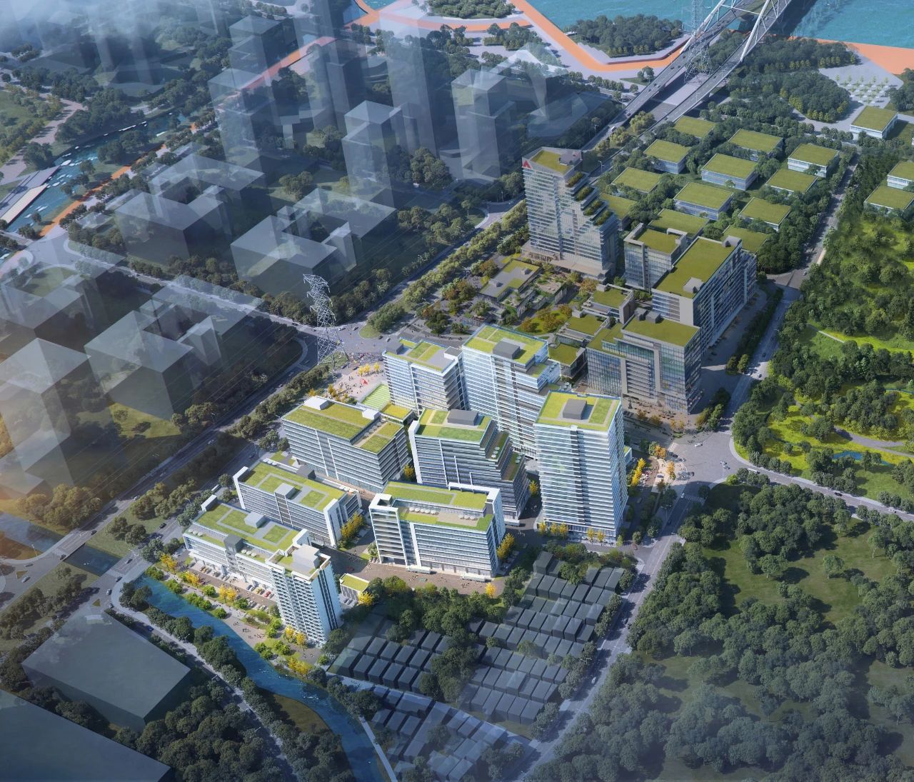 喜訊！?深圳市漢高建設(shè)有限公司再次中標(biāo)東莞中堂天安智能制造幕墻工程
